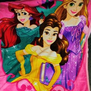Vintage Disney Princess Throw Blanket